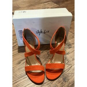 Style & Co Paysonn Dress Sandals Women's Shoes size 10